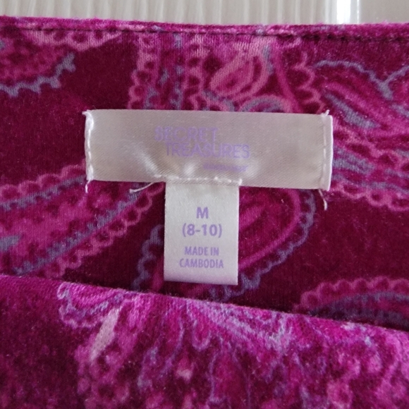 5 Pairs Of Soft and comfy pajama sets-Secret Treasures-size M - Picture 9 of 10